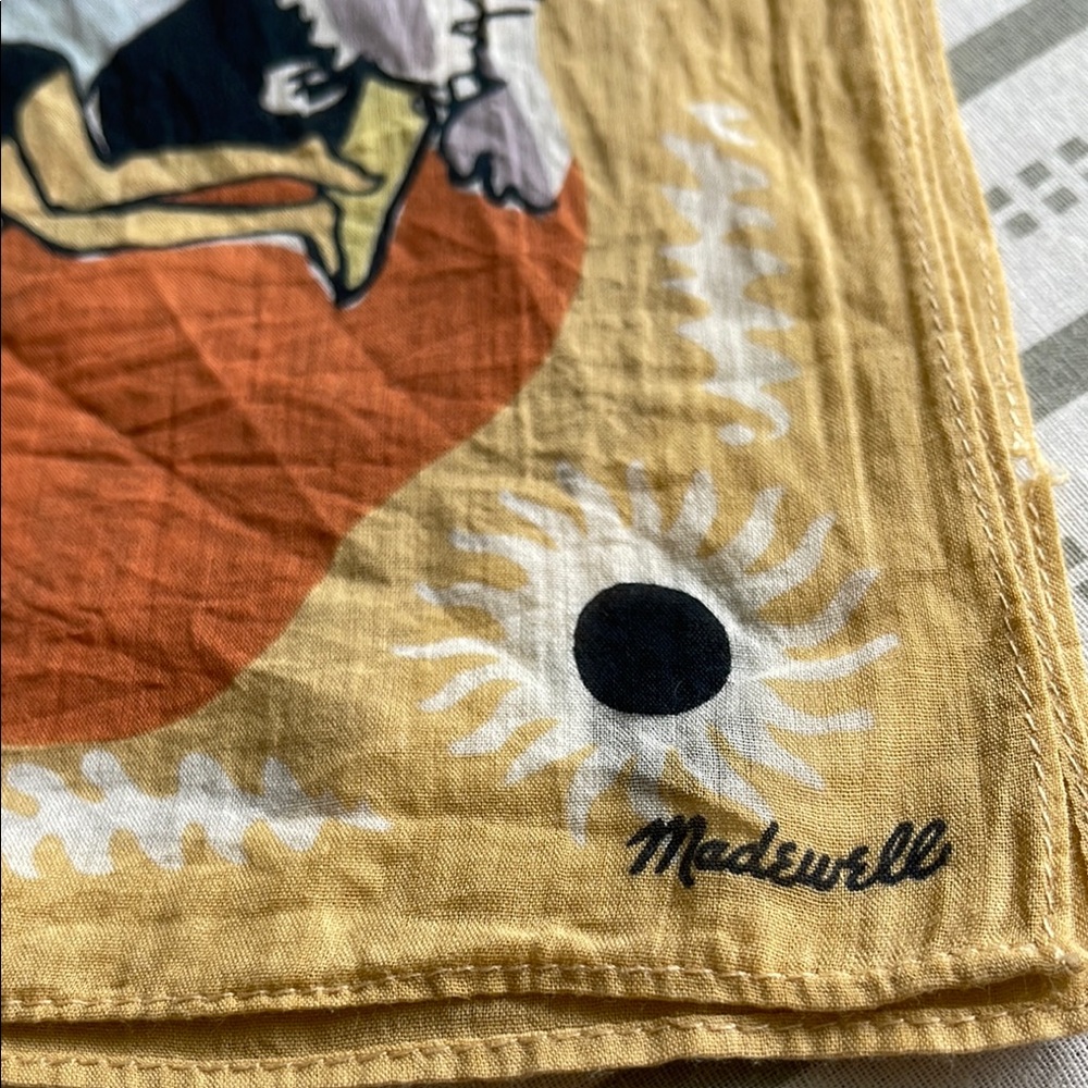 Madewell Yellow Bandana
